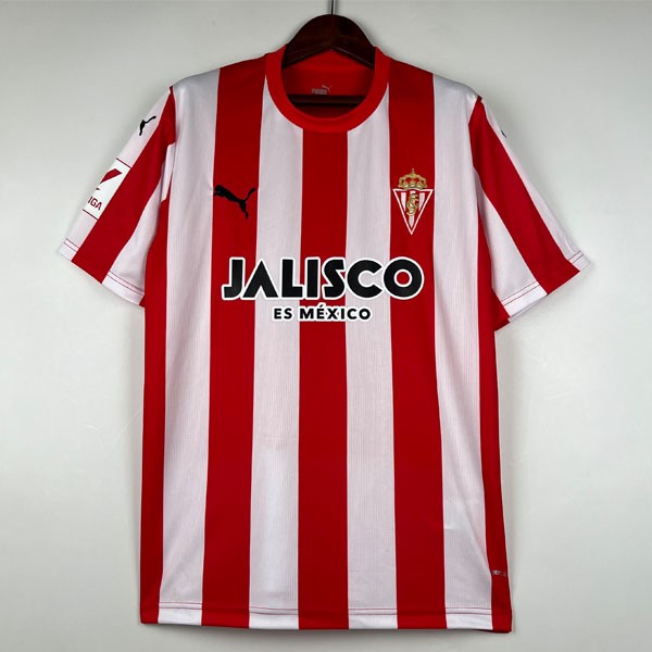 Tailandia Camiseta Sporting De Gijón 1ª 2023-2024